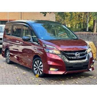 RED Nissan Serena WARRANTED MILE,18M WARRANTY,LEATHER,360 2.0 5dr